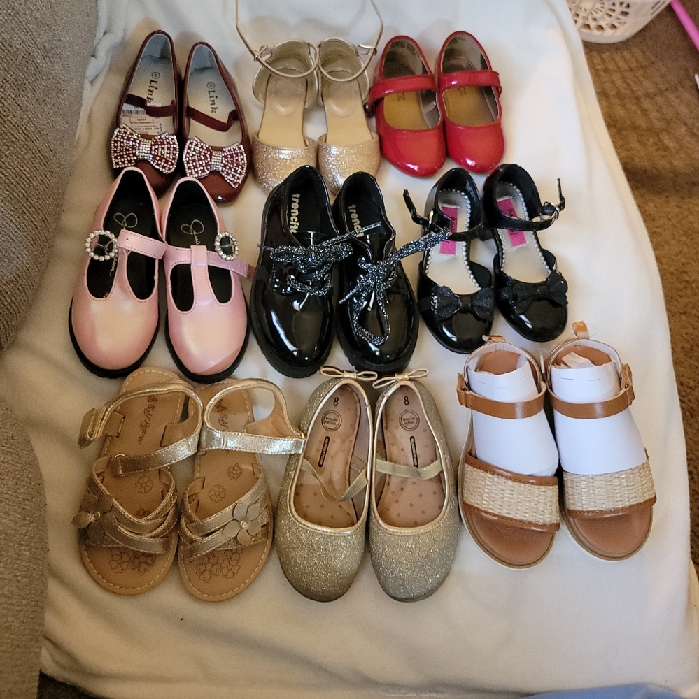 Kid Toddler Shoes Size 8 Bundle